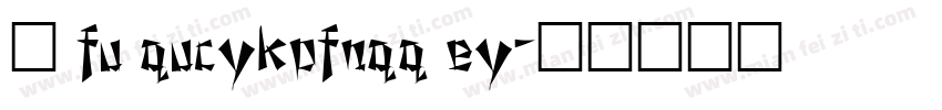 1 fu qucykpfnqq ey字体转换